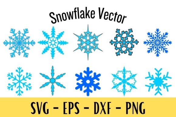 Download Snowflake Vector - Snowflake vector Collection