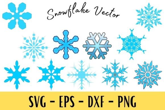 Download Snowflake Vector #2 - Snowflake vector Collection